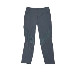 Women's Athleta Salutation Mesh 7/8 Tight Yoga Pants Women's Medium Navy‎